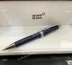2021! New Copy Mont Blanc Around the World in 80 days Rollerball pen 145 Midsize Blue Barrel (2)_th.jpg